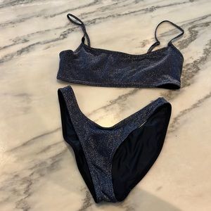 Triangle swimsuit set